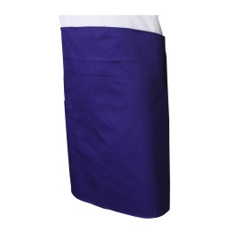 AP170  Custom-made pure color sapphire blue half-length apron Custom-made tie-up apron Apron manufacturer Apron specialty store Manufacturing apron company AP170  Custom-made pure color sapphire blue half-length apron Custom-made tie-up apron Apron manufacturer Apron specialty store Manufacturing apron company
